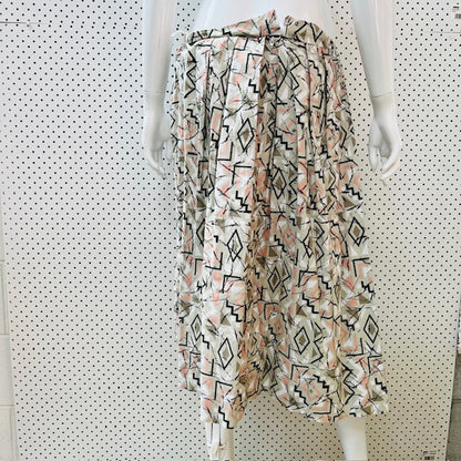 1960s vintage / hand made full skirt / s (3907770902058904373)
