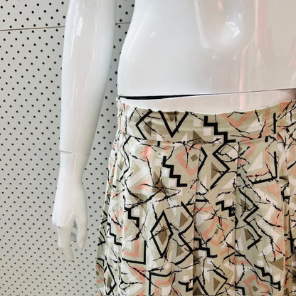 1960s vintage / hand made full skirt / s (3907770903770849395)