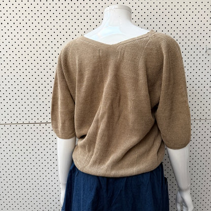 MU:I korea / v neck top / s (3909214257850133965)