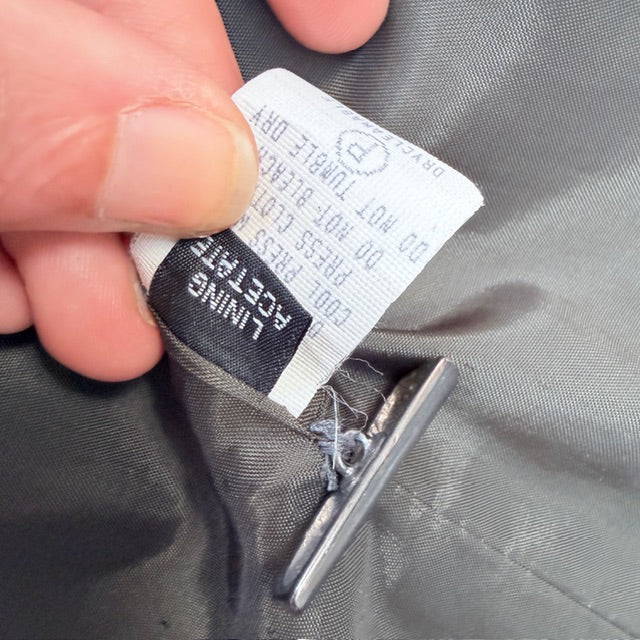 JANE DANIELS / khaki wool blazer / 16 (3909214323729263576)