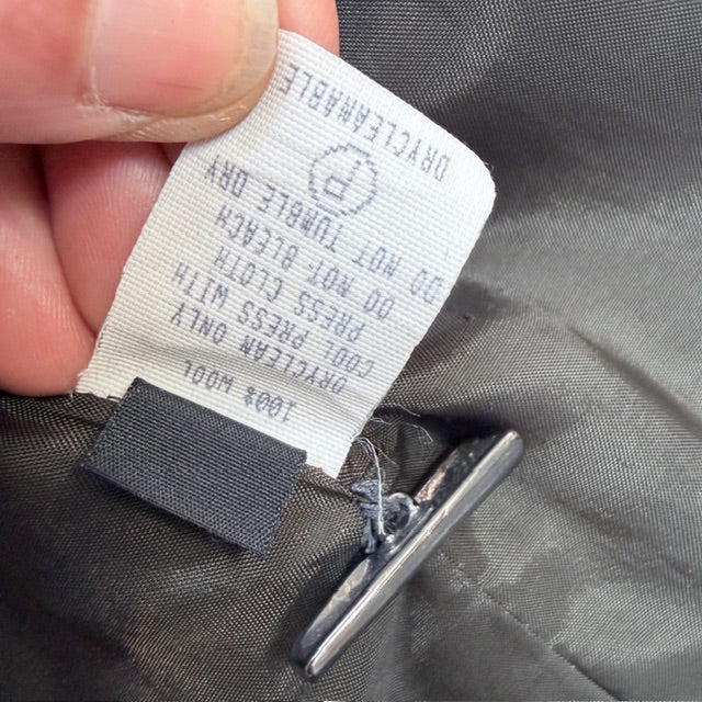 JANE DANIELS / khaki wool blazer / 16 (3909214325485676888)