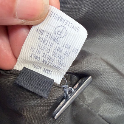 JANE DANIELS / khaki wool blazer / 16 (3909214325485676888)