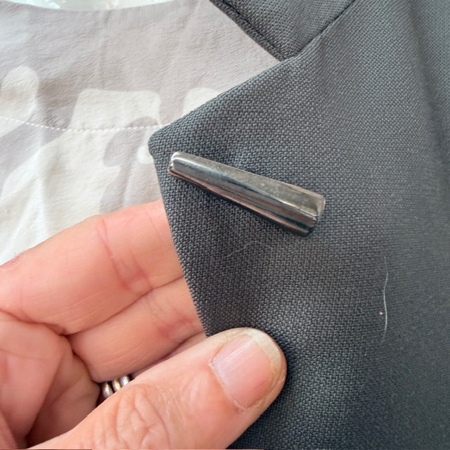 JANE DANIELS / khaki wool blazer / 16 (3909214329249013603)