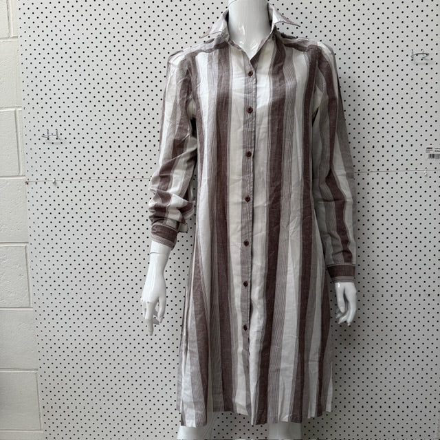 1980s vintage / YOUTHCRAFT / button up dress / s / made in nz (3909293977697952817)