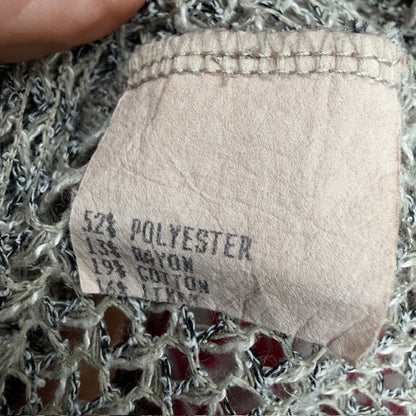 y2k vintage / PHILOSOPHY / open weave knit jumper / 16 (3909294042966829743)