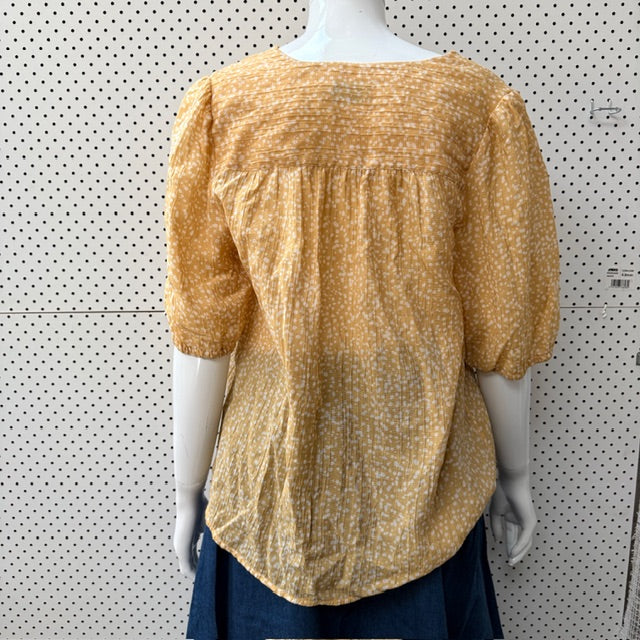 NOA NOA /  Camillenn Top / yellow / 38 (3909294086579559397)