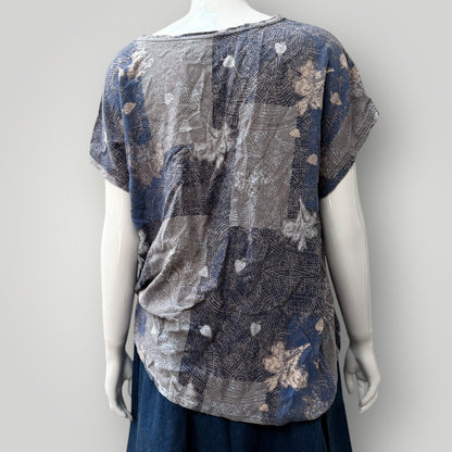 NOA NOA / soft blue top / m (3909294503159883942)