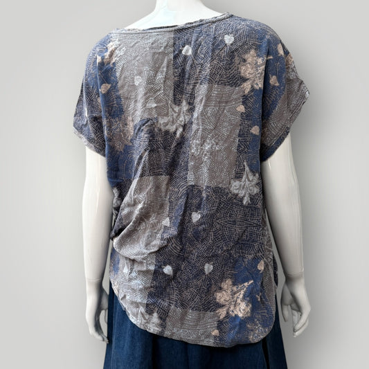 NOA NOA / soft blue top / m (3909294503159883942)