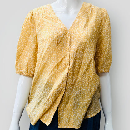 NOA NOA /  Camillenn Top / yellow / 38 (3909314173626429156)