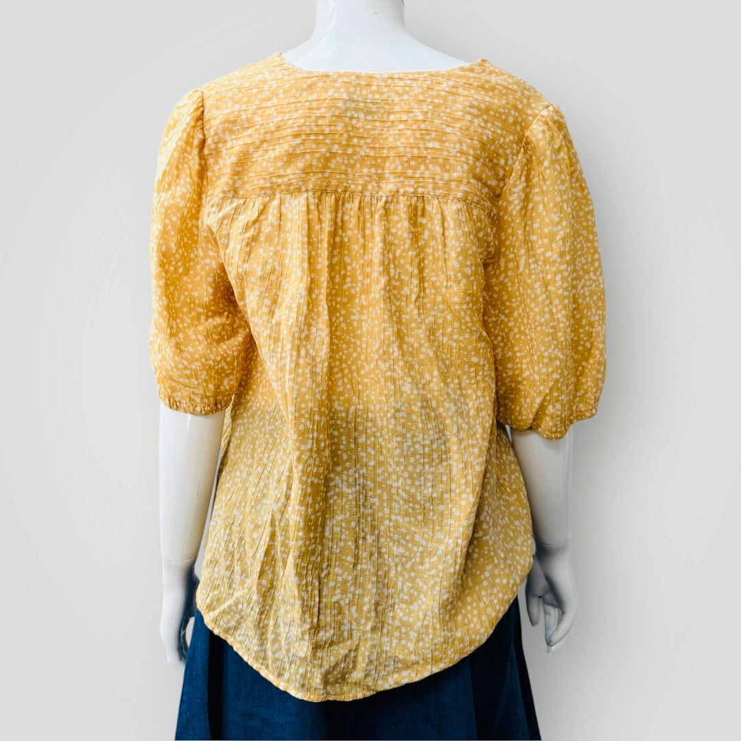 NOA NOA /  Camillenn Top / yellow / 38 (3909314175340015491)