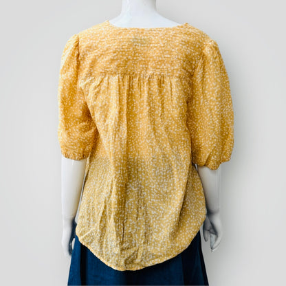 NOA NOA /  Camillenn Top / yellow / 38 (3909314175340015491)