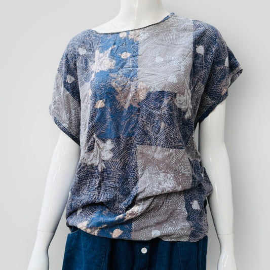 NOA NOA / soft blue top / m (3909314177278345387)