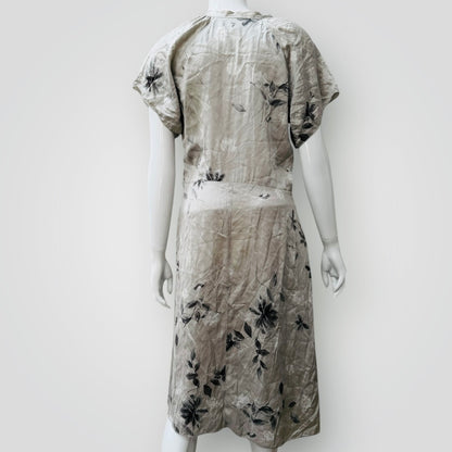 2000s vintage / RJC / silk dress / 10 / made in nz (3909314191451464975)