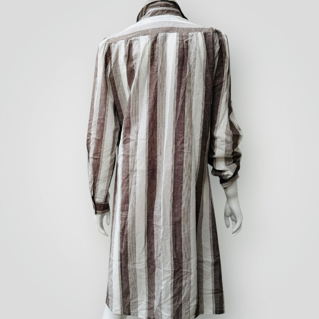 1980s vintage / YOUTHCRAFT / button up dress / s / made in nz (3909314203217010691)