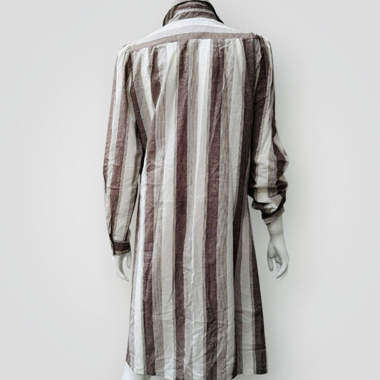 1980s vintage / YOUTHCRAFT / button up dress / s / made in nz (3909314203217010691)