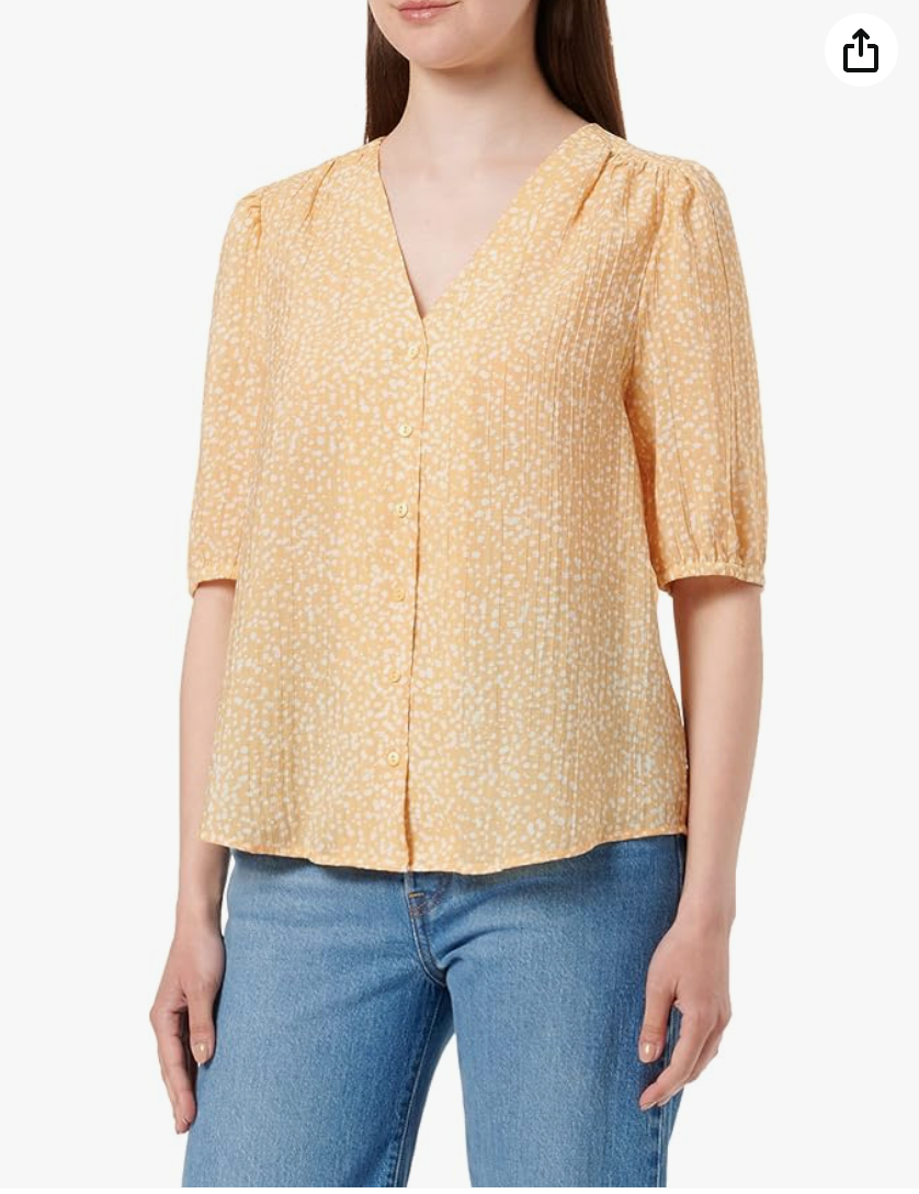 NOA NOA /  Camillenn Top / yellow / 38 (3909374575567113558)