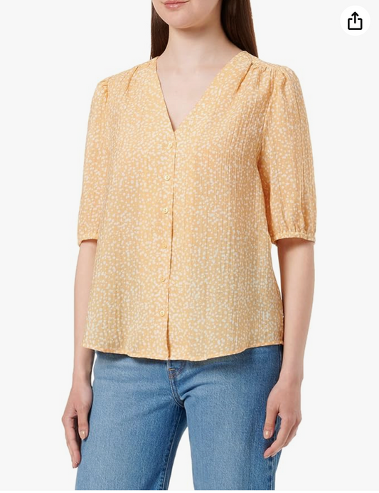 NOA NOA /  Camillenn Top / yellow / 38 (3909374575567113558)