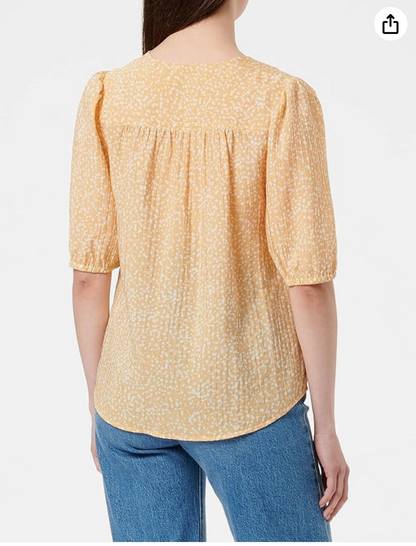 NOA NOA /  Camillenn Top / yellow / 38 (3909374579010751018)