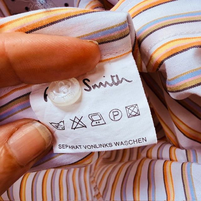 PAUL SMITH / striped shirt / 18 (L/XL) (3909391450516606673)