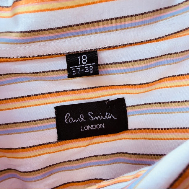 PAUL SMITH / striped shirt / 18 (L/XL) (3909391455142924455)
