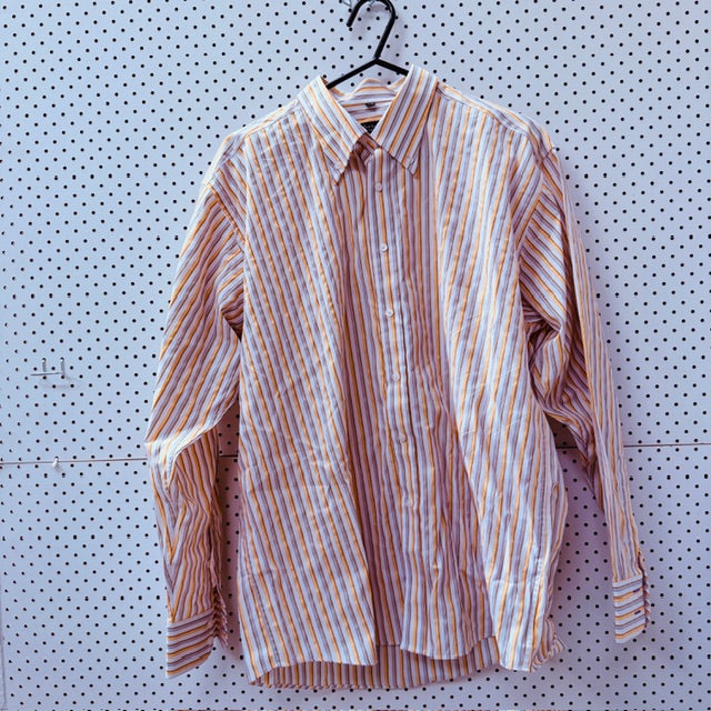 PAUL SMITH / striped shirt / 18 (L/XL) (3909391457801825087)