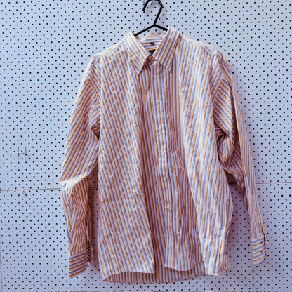 PAUL SMITH / striped shirt / 18 (L/XL) (3909391457801825087)