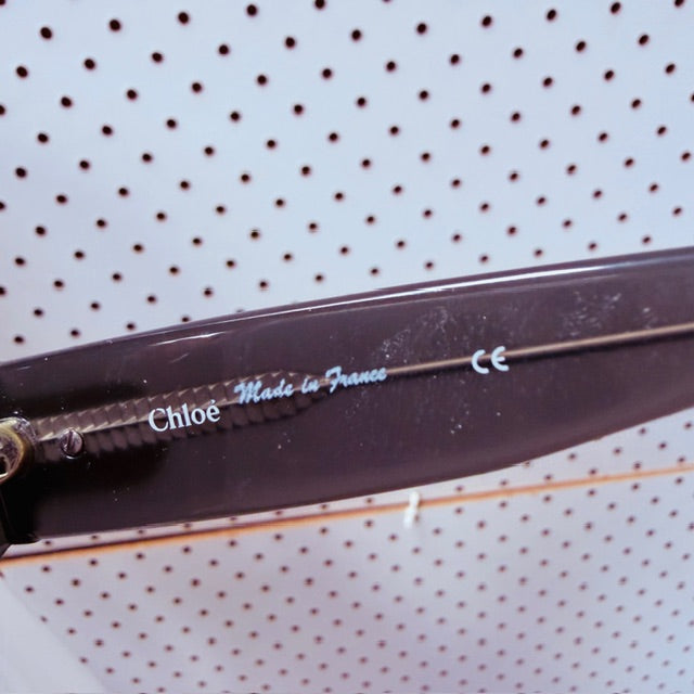 CHLOE / 2144 mirrored sunglasses / made in france / unisex (3909391601136143193)