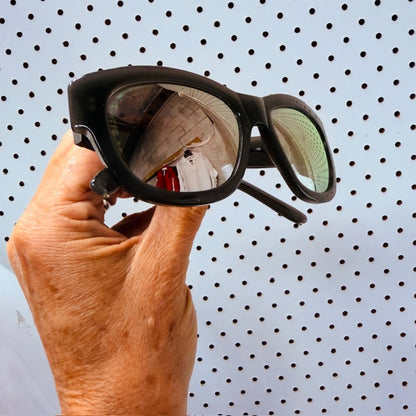 CHLOE / 2144 mirrored sunglasses / made in france / unisex (3909391602768062741)