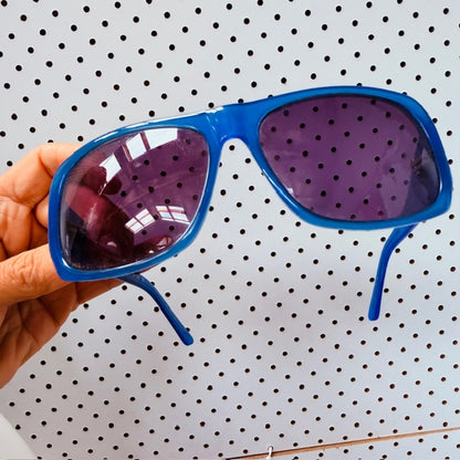 KATE SYLVESTER / 'elizabeth' sunglasses in blue (3909391626312615210)
