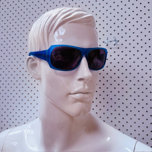 KATE SYLVESTER / 'elizabeth' sunglasses in blue (3909391633049346854)