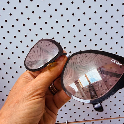 Quay Australia / SUPER GIRL Designer Sunglasses with reflective lens (3909391652523637421)