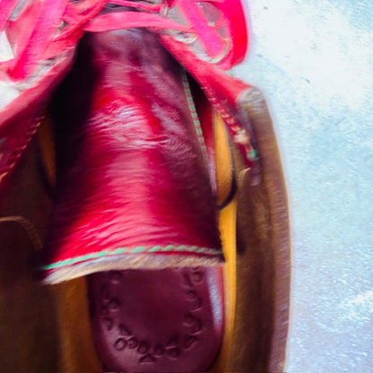 1990s vintage / LAST FOOTWEAR CO / handmade leather boots / made in nz / 42-43 (3909391657342730604)