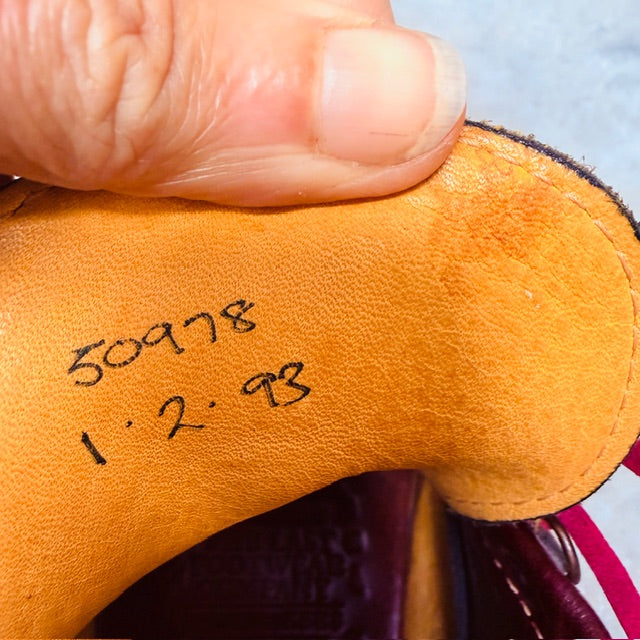 1990s vintage / LAST FOOTWEAR CO / handmade leather boots / made in nz / 42-43 (3909391658994304059)