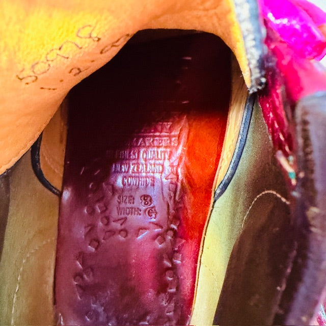 1990s vintage / LAST FOOTWEAR CO / handmade leather boots / made in nz / 42-43 (3909391660834086526)