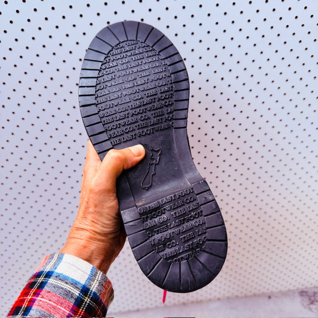 1990s vintage / LAST FOOTWEAR CO / handmade leather boots / made in nz / 42-43 (3909391662907472243)