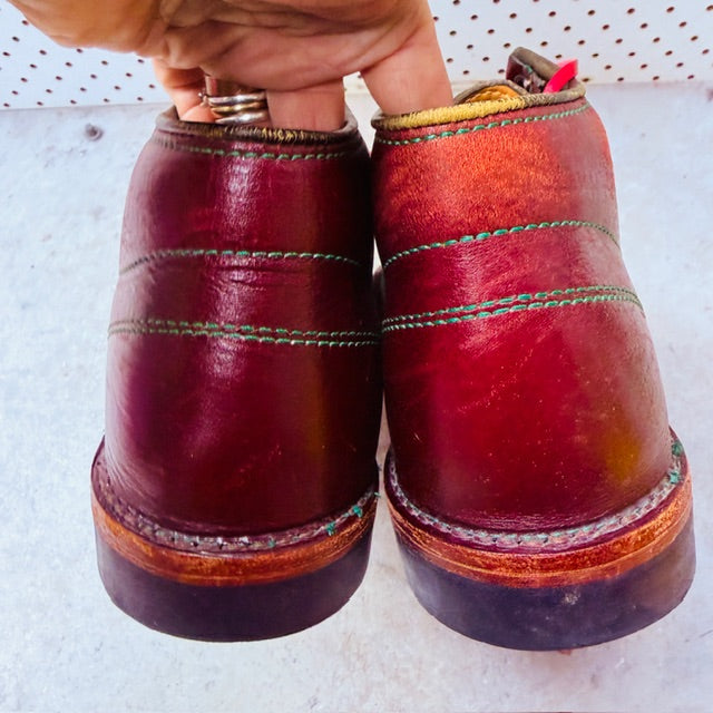 1990s vintage / LAST FOOTWEAR CO / handmade leather boots / made in nz / 42-43 (3909391664494972048)