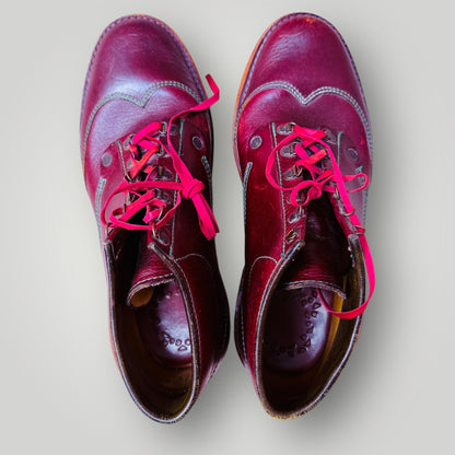 1990s vintage / LAST FOOTWEAR CO / handmade leather boots / made in nz / 42-43 (3909392290836753949)