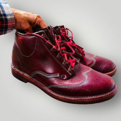 1990s vintage / LAST FOOTWEAR CO / handmade leather boots / made in nz / 42-43 (3909392296322823071)