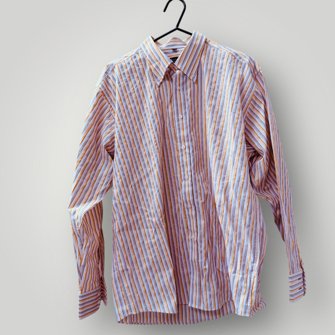 PAUL SMITH / striped shirt / 18 (L/XL) (3909392340835697777)