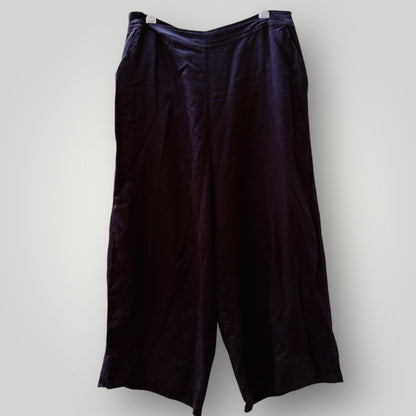 MAX / wide legged pants / glossy black / 16 (3909392353662706447)
