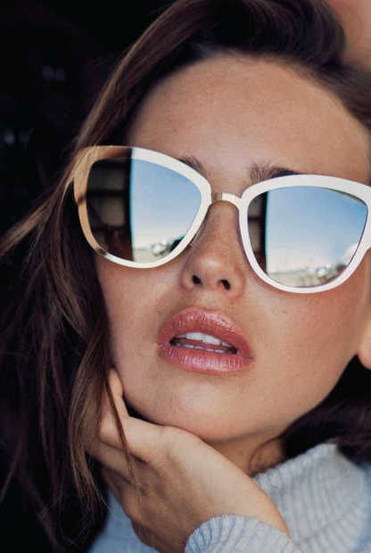 Quay Australia / SUPER GIRL Designer Sunglasses with reflective lens (3909483521065786376)