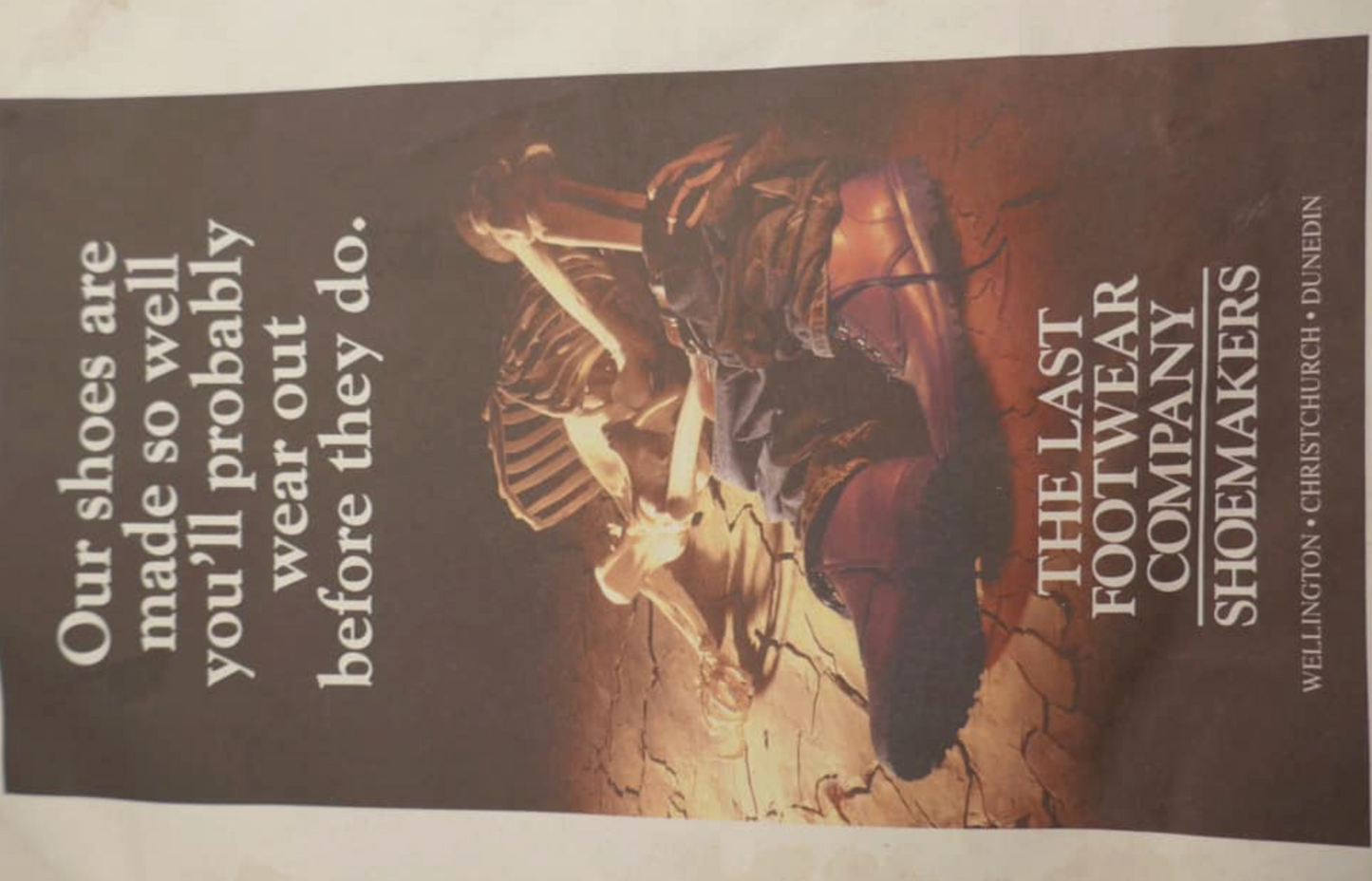 1990s vintage / LAST FOOTWEAR CO / handmade leather boots / made in nz / 42-43 (3909573932111834040)