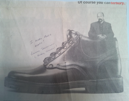 1990s vintage / LAST FOOTWEAR CO / handmade leather boots / made in nz / 42-43 (3909573939041332299)