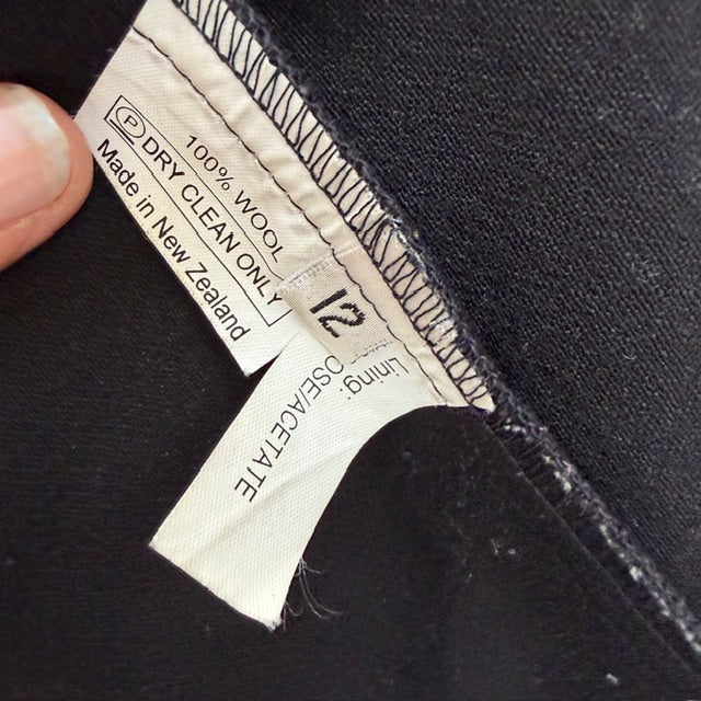 CARLSON / wool duffel coat / s / made in nz (3910585987162531475)