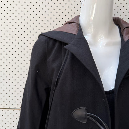 CARLSON / wool duffel coat / s / made in nz (3910585994998612754)