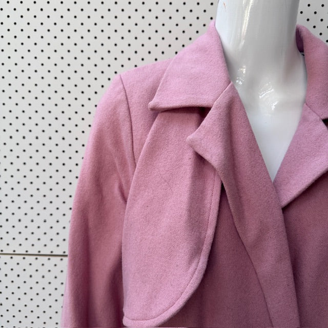 KILT / 'millie' coat / made in nz / L/XL (3910586149379624040)