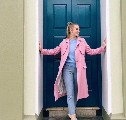 KILT / 'millie' coat / made in nz / L/XL (3910588796741041618)