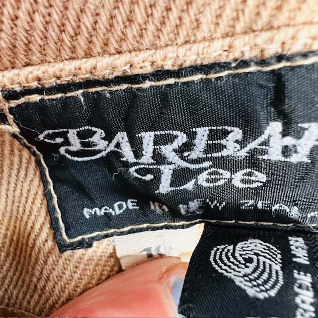 2000s vintage / BARBARA LEE / wool coat / s/m / made in nz (3910606672263877133)