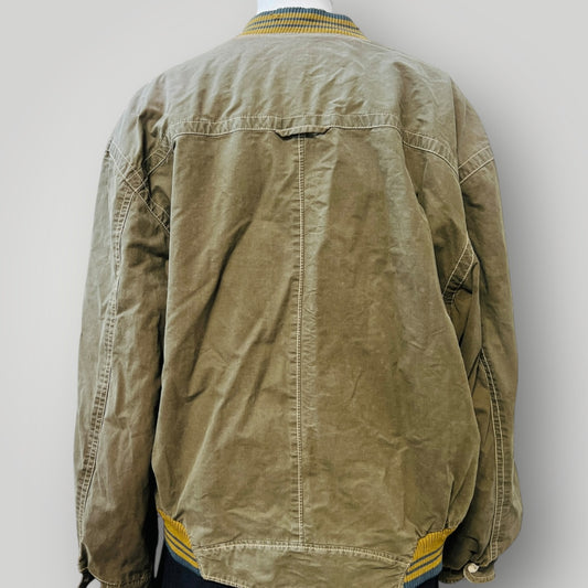 artesanal peyton / 1990s vintage wool flight jacket / made in spain / eu48 (3910607124015249237)