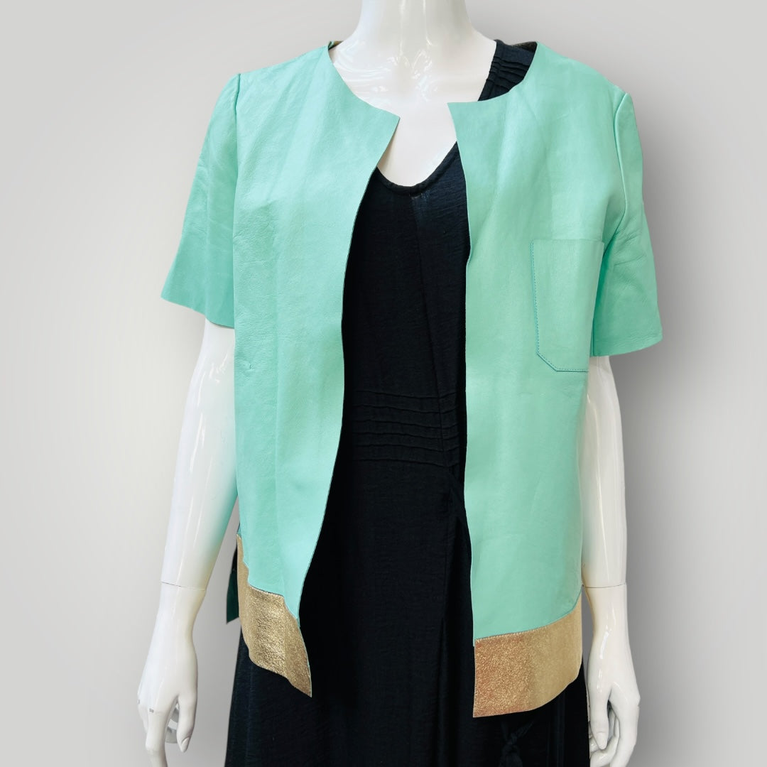 MARNI / ss2013 / leather jacket / 42 (3910607161482919162)